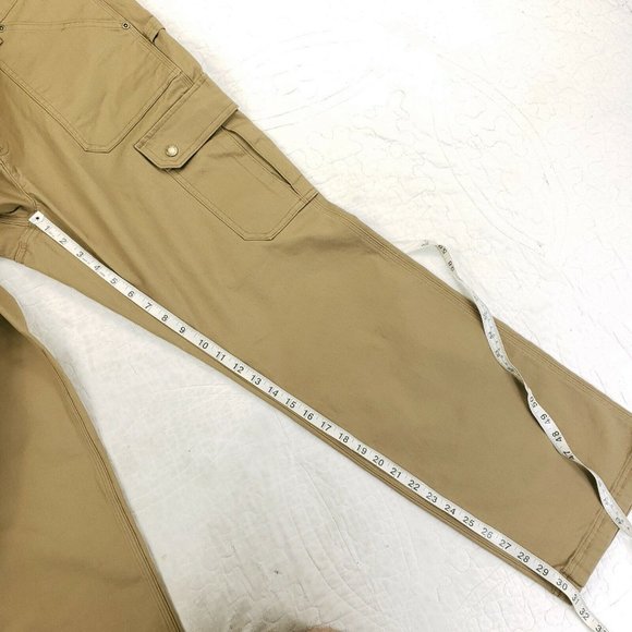 Duluth DuluthFlex Fire Hose Relaxed Cargo Pants Curvesetter Waistband Sz 14x31 - Picture 5 of 9